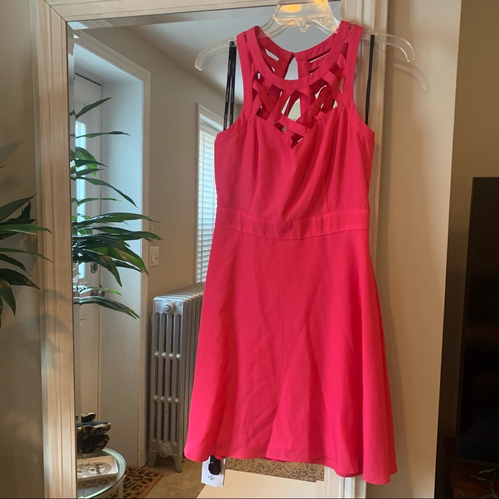 NWOT! Guess Los Angeles Pink Cocktail Dress